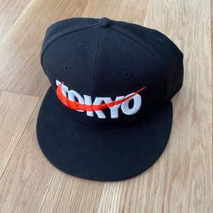 Nike Tokyo Exclusive SnapBack Hat black and infrared